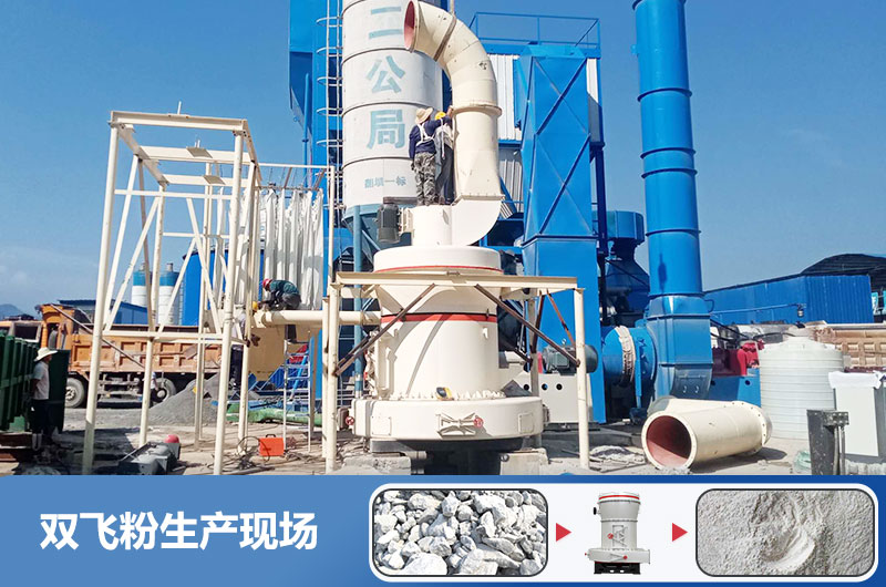 雙飛粉生產設備有哪些？雙飛粉生產工藝流程圖