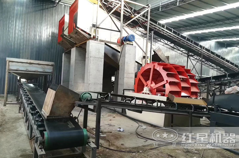 什么設備可以將鐵礦尾沙子加工成水洗沙？